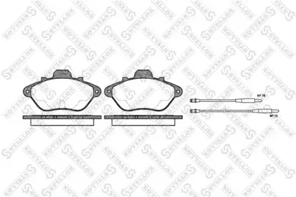 Комплект тормозных колодок, дисковый тормоз STELLOX купить